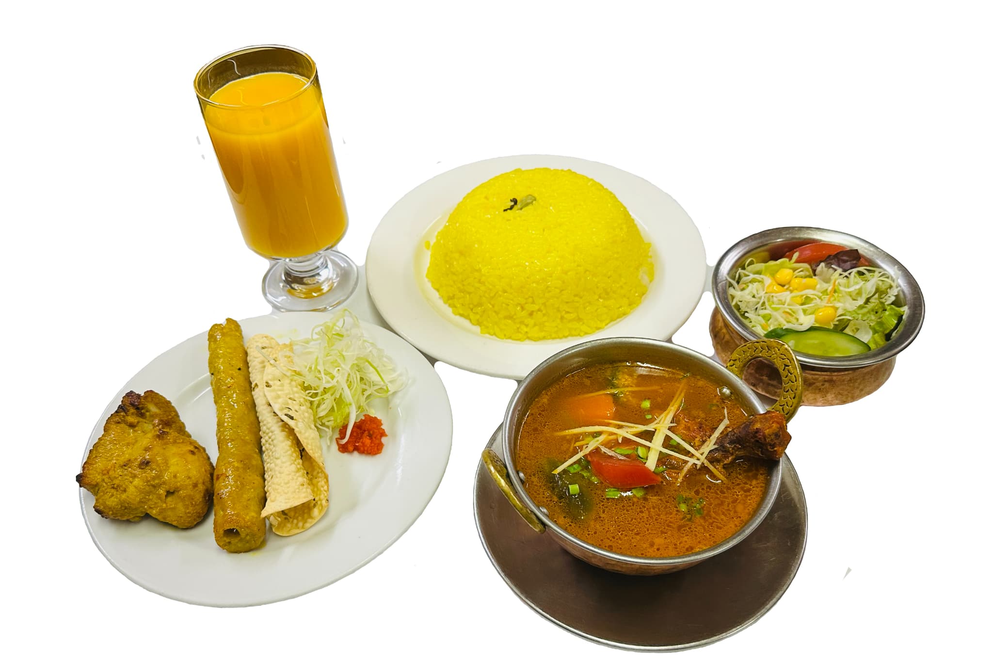 タンドリーチキンスープカレーセット