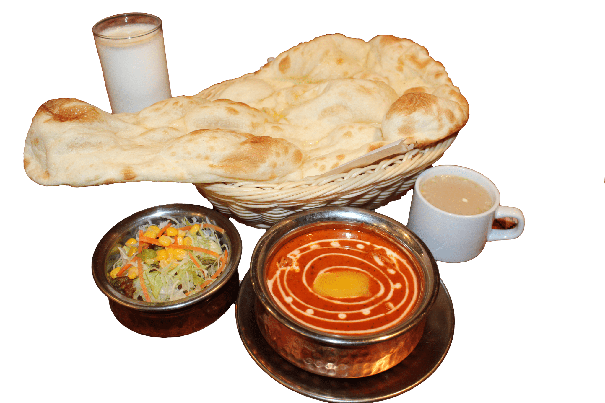 バターチキンカレーランチセット
